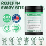 200 PCS Probiotics for Dogs - Digestive Enzymes & Prebiotics for Gut Health, Probiotic Dog Chews Diarrhea Relief & Gas Treatment, Pumpkin Formula for Sensitive Stomachs & Itchy Skin Support