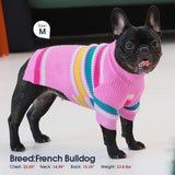 IECOii XXL Dog Sweaters - Turtleneck Pullover for Extra Large Dogs, Pink, XXL