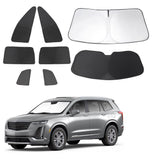 TINGLU Window Shades for Cadillac XT6 2020-2025 Accessories Side Full Windows Windshield Sun Shade Sun UV Rays & Privacy Protection for Camping,Napping,and Relaxing 8PCS