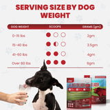 Grass fed Collagen for Dogs - Supports Health Skin & Coat, Hip, Joint Care & Cartilage Support + Skin Health and Mobility, 100% All Natural Collagen