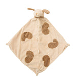 Angel Dear - Light Brown Puppy, Blankie 10.2 x 10.2 x 0.2 Inch