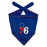 Pets First NBA Philadelphia 76ERS TIE Bandana, Size Small/Medium. Dog Bandana Scarf Bib for Pet Cat Dog. The Ultimate Game-Day, Party Bandana