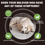 lvermect Tablets for Dogs, 99% Purity for Gut Health Detox, Promotes Immune & Digestive Support - 7.5mg(100 Tablets)