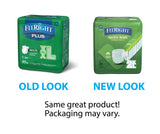 FitRight OptiFit Extra+ Adult Diapers with leak stop guards, Disposable Incontinence Briefs with Taps, Moderate Absorbency, XX-Large, 60"-70", 20 Count