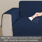 Muamar Dog Bed Cover Sofa Protector,Anti Slip Waterproof Sofa Covers for Living Room Couch Covers,Sofa Mat,Seat Cover,Dog Mat,Pet Pad for Furniture 1 Piece (30x70 inch, Dark Blue)