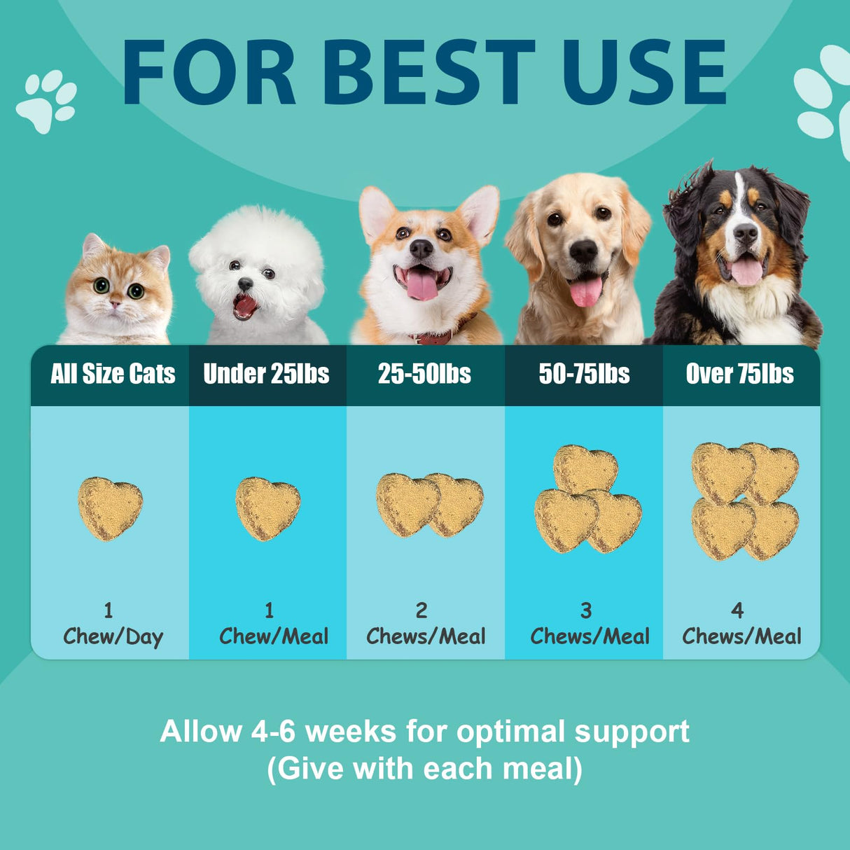 ORAVELi Probiotics for Dogs - Dog Probiotics with Prebiotics & Digestive Enzymes, Support Cut Health, Digestive Health & Immune System, Diarrhea & Allergy Itch Relief, 180 Soft Chews