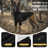 OneTigris Dog Sweater, Turtleneck Thick Dog Sweater for Small Medium Dogs, Warm Clothes for Cold Weather, Soft Lightweight and Stretchy Winter Coat for Christmas Thanksgiving