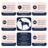 IECOii Great Dane Fleece Dog Sweater, Extra Large Dog Sweater with Leash Hole, Flexible & Good Stretchy Fit for Giant Breeds, Warm Turtleneck Sweatshirt Vest for Big Dogs, Machine Washable, Blue, 4XL