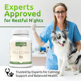 Lignans for Life Melatonin for Dogs & People, 6mg - 120 Capsules - Capsules - Pet Treats - Vitamins for Overall Health