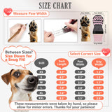 AIEDOULER Anti Slip Dog Socks to Prevent Licking Paws, Double-Sided Grippy Dog Socks for Hardwood Floors, No Twist Paw Protector for Hot/Cold Pavement, Dog Booties for Small Medium Large Senior Dogs