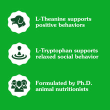 Load image into Gallery viewer, Greenies Supplements Calming Chews for Dogs Chicken Flavor, 14.7 oz. Container of 80 ct.
