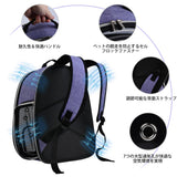 BAGLHER Cat Carrier Backpack Bubble - Fit Up to 18 Lbs - Airline-Approved Dog Backpack Carrier for Small Pets Puppies Dogs Bunny, Space Capsule Dog Carrier Backpack for Travel Outdoor Hiking, Purple