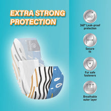 Load image into Gallery viewer, HONEY CARE All Absorb Petrichor Male Dog Wrap, Fresh Smell Dog Diaper, Disposable, Small, White, 100 Count
