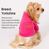 BAOBICUTE 4 Pack Fleece Dog Sweater Clothes for Small Dogs Girls Boys Pullover Turtleneck Dog Sweatshirt Coat Winter Soft and Warm Pet Puppy Sweater Clothes for Cold Weather Spring Autumn Christmas