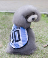 GabeFish Dog World Cup T Shirt Pets Football Jersey Sports Soccer National Team Vest Cat Summer Cool Clothes Apparel Argentina Small