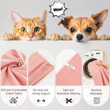 Pawaboo Pet Sling Carrier for Small Dogs and Cats, Hands Free Dog Carriers Sling, Anti-Anxious Soft Cotton Front Facing Cat Carrier Papoose, Puppy Kitten Pouch Reduce Back Neck Pain, Pink