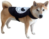 ComfyCamper Skeleton Face Cape for Dogs - Small Large XXL Tux Spooky Cosplay Halloween Costumes Christmas, M
