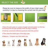 XIUGOU CARE Dog Shoes for Small, Medium and Large Dogs - Waterproof for Rainy Days, Fit for Winter Snow and Hot Summer Roads, with Anti-Slip Soles for Indoor Hard Floors (Red, Size 3)