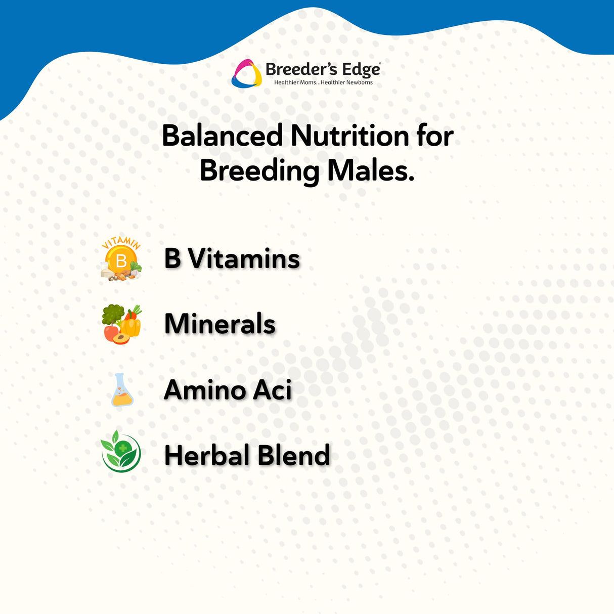 Breeder’s Edge Oxy Stud Male Supplement Multivitamin for Dogs & Cats, Helps Support Breeding, Fertility and Nutritional Needs Specific to Male Reproductive Health, Soft Chews - 60ct Medium & Large Dog