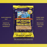 Hagen Parakeet/Budgie Staple VME Seed – Premium Blend, Nutritionally Balanced, Fortified with Vitamins & Minerals, Dust-Free Mix for Budgies, 25 lb Bag