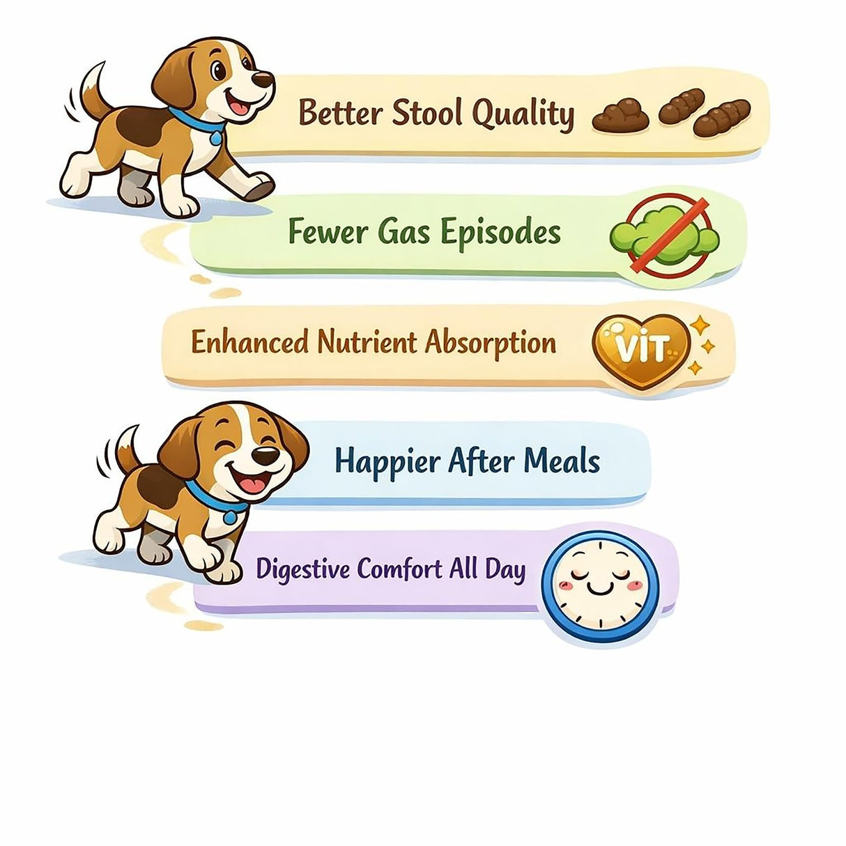 Dr. Goodpet Canine Digestive Enzymes Powder for Dogs – Supports Healthy Digestion, Gas Relief & Nutrient Absorption – Human-Grade Enzymes (Protease, Amylase & Lipase) – 7oz Digestive Supplement