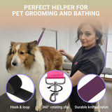 Dog Grooming Loop Extension Straps - Adjustable Pet Bathing & Trimming Restraints, Fits Grooming Arm, 5 Pcs