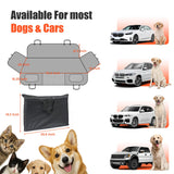 Egles Dog Car Seat Cover for Back Seat, Back Seat Extender for Dogs with Hard Bottom - New Non-Slip, Waterproof, Scratch Resistant, Portable Dog Hammock, Suitable for Cars, SUVs and Trucks