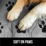 GORILLA GRIP Washable Puppy Pads, Slip Resistant Dog Crate Mat, Waterproof Cloth Pee Pad for Training Puppies in Playpen, Reusable Pet Incontinence Blanket, Protects Sofa, Furniture, 22x16 Pack of 2