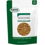 Exotic Nutrition Opossum Complete - Nutritionally Complete Healthy Pellet Diet - Food for Short-Tailed & Virginia Opossums (15 lb.)