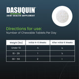 Nutramax Laboratories Dasuquin with MSM Chewables, Small/Medium Dog, 150 Count, White
