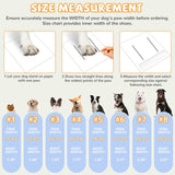 Dog Shoes for Medium Large Size, Breathable Dog Shoe for Hot Pavement, Dog Booties and Paw Protectors, Non-Slip Waterproof Dog Sandals Boots with Reflective for Rain, Summer, Hiking, Snow (Size 9)