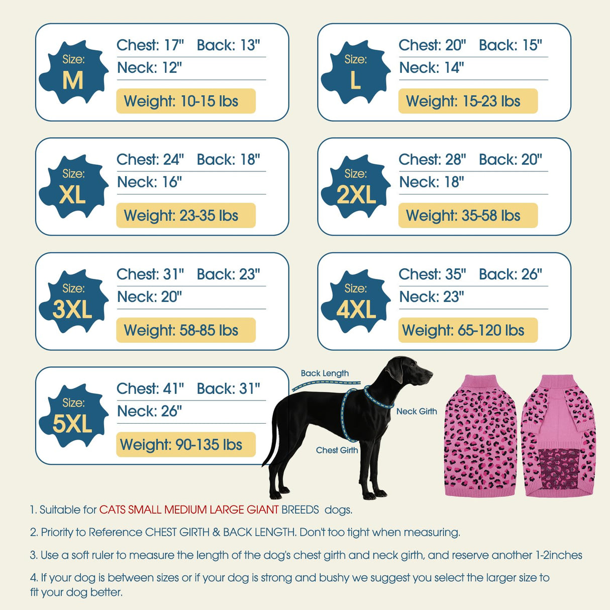 ROZKITCH Dog Sweater for Small Dogs, Cozy Cable Knit Turtleneck Winter Sweater, Warm Pet Clothes for Cat & Small Dogs West Highland White Terrier Pink M