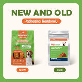 MON2SUN Rawhide Free Dog Treats, 3 Inch Triple Flavor Chicken Wrapped Duck and Beef Rolls for Small Dogs, Healthy Snacks, 21.16oz