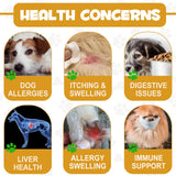 Allergy Relief Drops for Dogs,Allergy and Immune,Immune Support Supplement,Dog Supplement,Natural Pet Supplement for Dog Allergy Relief with Turmeric & Milk Thistle