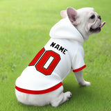 ANTKING Tampa Dog Hoodie T-Shirt Jersey Pet Clothes Custom Name and Number Gifts