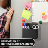 Camelmother 2Pcs Magnetic Dry Erase Marker Holder For Whiteboard Fridge