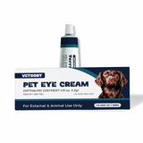 VETSORT Pet Eye Health Cream for Dogs, Cats, Cattle, Sheep, Horse, Rabbit, Bird 1.8 oz, (3.5g Tube)