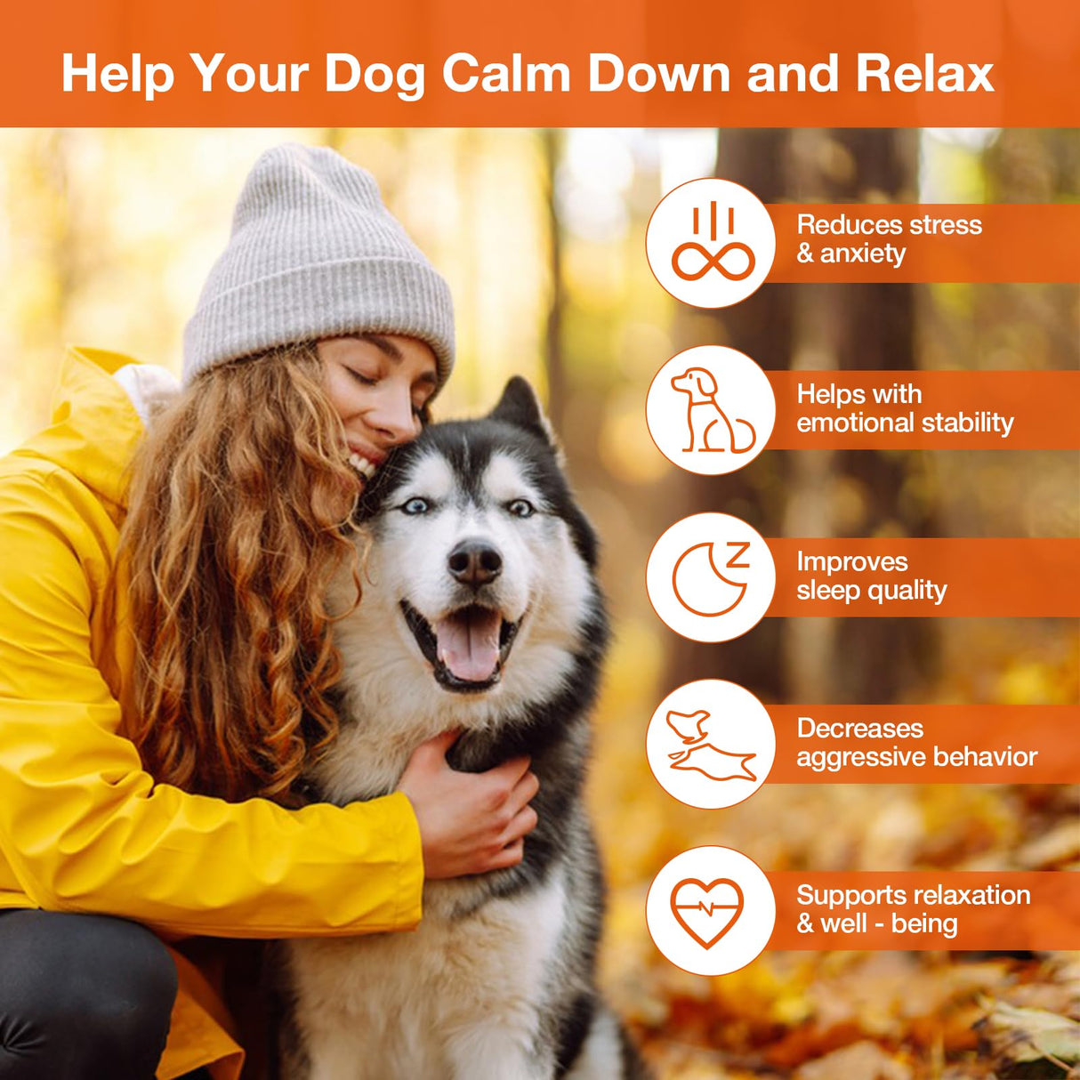 180 Counts Dog Calming Chews, B0G2QXXSBC, Anxiеty Rеlief Treats, Promote Rеlaxation, Dog Supplements for Thunderstorms, Separation, Strеss, Barking, B0G2QXXSBC