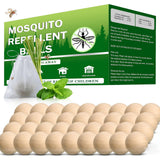 Mosquito Repellent Outdoor Patio 36 Balls - Mosquito Repellant Indoor & Outdoor for Yard Home Patio Travel Camping, Keep Mosquitoes Away from Door Patio