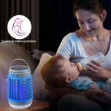Buzzbug Mosquito Killer,2024 New Zaptek Mosquitoes Zapper, BuzzBlast,USB Charing and Solar,Great for Outdoor and Indoor (3Pcs)