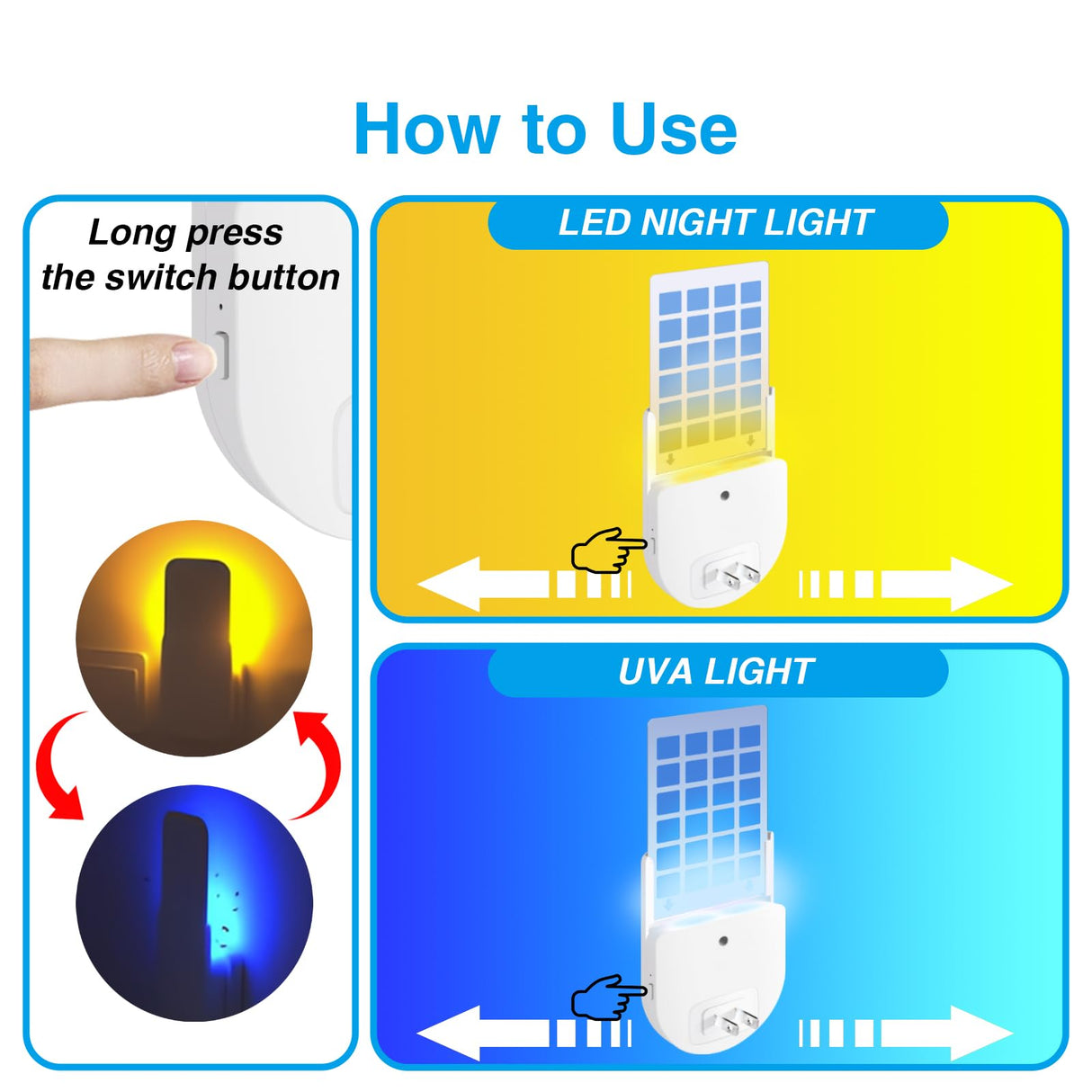 BUGXX Bug Zapper Fruit Fly Traps for Indoors Mosquito Repellent gnat Traps for House Indoor Moth Traps gnat Trap Fungus gpest Control gnat Killer Indoor Plug in Bug Catcher Indoor
