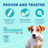 Virbac CET VEGGIEDENT FR3SH Tartar Control Chews for Dogs - Small