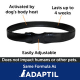 ThunderEase Calming Anti Anxiety Pheromone Collar for Dogs (Large)
