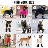 Canada Pooch Dog Winter Boots - Paw Protection, Anti-Slip Dog Shoes with Reflective Strap, Easy On for Small Medium Large Dog Booties - Black, Size 3