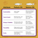 PetMade Omega 3 Fish Oil for Dogs Skin and Coat - Wild Alaskan Pollock Oil for Itchy Skin- Omega 3 Fatty Acids for Dogs - Liquid EPA & DHA Supplements - with Zinc, Vitamin C, B2, B7 & E - 16 Fl Oz