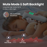 Viproud Ear Thermometer for Kids, Babies and Adults, 1 Second Accurate Digital Thermometer, Mute Function, 3-Color Fever Alert, 3 Age Groups, 30 Memory Recall with 20x Probe Covers (Pink)