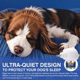 Dog Pheromone Calming Diffuser 4 In 1 Appeasing Pet Pheromones Diffuser to Calm Kit (Plug in+ 3 Pack 48ml Refill) for Anxiety Relief Reduce Barking Aggression Fighting Stress 90 Day Supply(Tasteless)