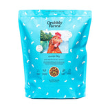 Grubbly Farms Omega Mix Chicken Treats for Laying Hens - Superfood and Omega-Rich Chicken Feed Supplement to Support Egg Production, Strong Eggshells and Nutritious Yolks - 5LB