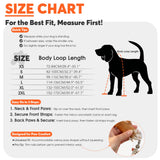Pezluxe Dog Suspender Boots, Waterproof Anti-Slip Dog Rain Boots with Adjustable Strap for Small Medium Large Dogs, Reflective Paw Protector Pet Shoes for Outdoor Walking, Rain Snow Hiking, Black, L