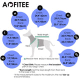 AOFITEE Dog Coat, Warm Dog Winter Coat for Small Dogs, Reflective Turtleneck Dogs Jacket with Harness Built in, Waterproof Windproof Pet Fleece Vest Snow Jacket for Cold Weather, Navy S